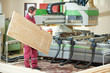 carpentry wood door production