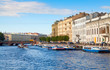  View of St. Petersburg. Fontanka River