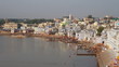 ritual bathing in holy lake - Pushkar India