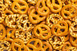 Pretzels background