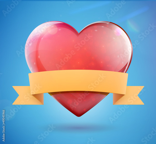 Illustration: Heart shape Heart shape