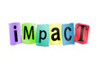 Impact concept.