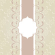 Invitation Vintage Card Frame