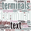 Computer terminal Concept