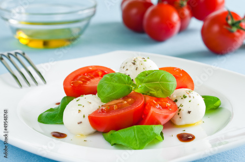Photo: Caprese salad Caprese salad