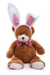 Photo: Teddy bear dressed as a bunny Teddy bear dressed as a bunny