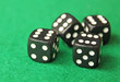 Dices rolling sixes