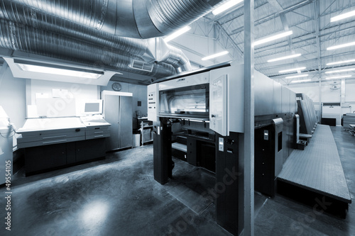Photo: modern printing house modern printing house