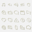 Iconset 3 Weiss