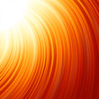 Star burst red and yellow fire. EPS 8