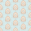Ornamental vintage classic seamless wallpaper
