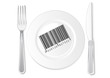 Vector: Code barre_Assiette Code barre_Assiette