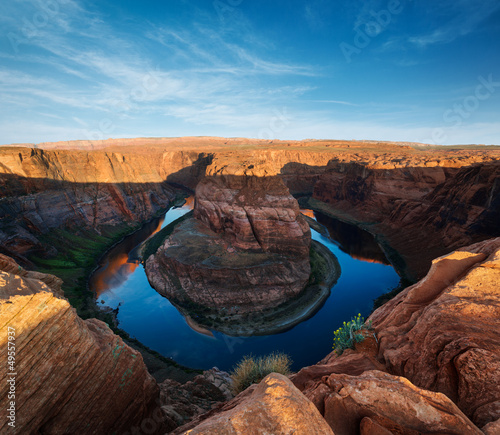 Photo: Horseshoe Bend canyon Horseshoe Bend canyon