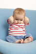 determined baby not listening