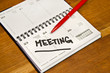 Foto: Kalender Meeting Kalender Meeting