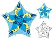 Five moons mandala