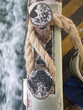Rope fastened
