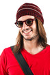 Stylish guy isolated on white