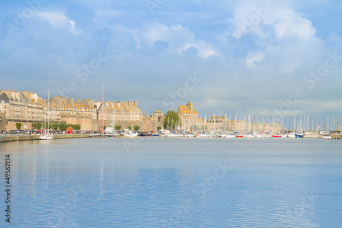 Photo: harbour of Saint Malo, France harbour of Saint Malo, France