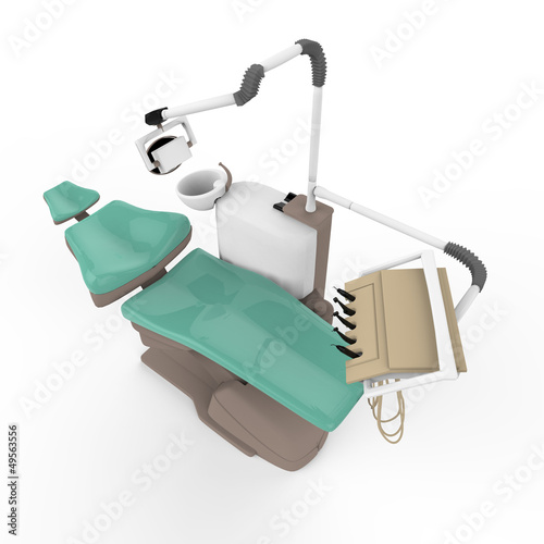 Illustration: At dentist's office At dentist's office