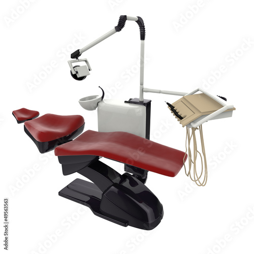Illustration: At dentist's office At dentist's office