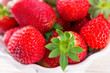 Foto: Strawberries - selective focus Strawberries - selective focus