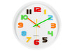 colour full wall clock  isolated