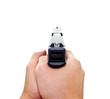 Photo: hand holding an automatic handgun hand holding an automatic handgun