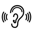 Vector ear illustration