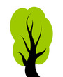 Vector green tree