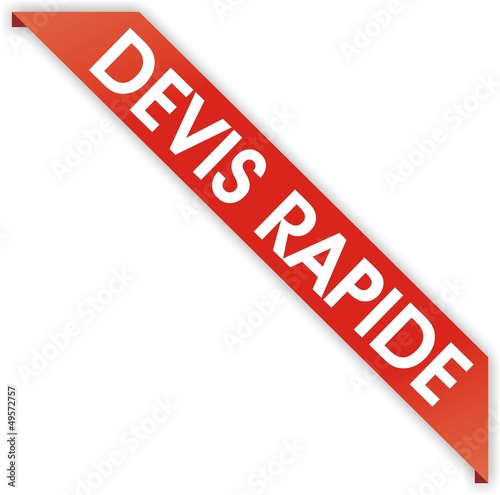 Vector: étiquette bordure devis rapide étiquette bordure devis rapide