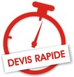 bouton devis rapide