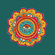 Abstract circle pattern
