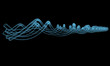 Blurry interweaved wires
