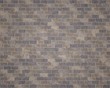 Brick wall with different brown and blue colors