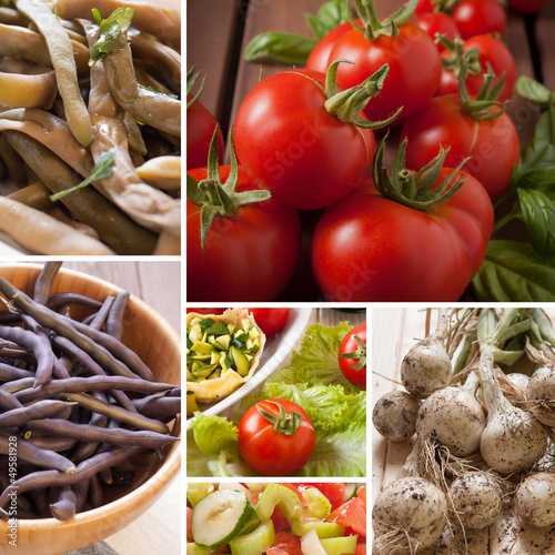 Photo: Vegetable composition Vegetable composition