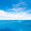 Sky and sea