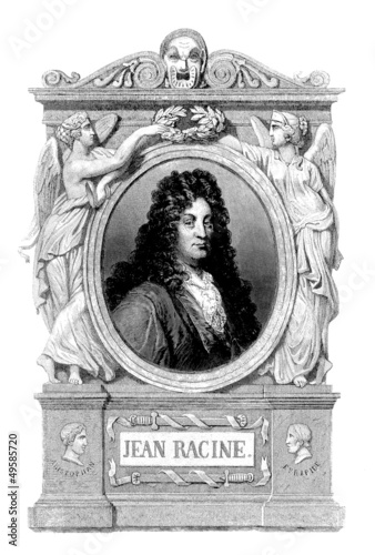 Illustration: Jean Racine - French Dramatist - 17th century Jean Racine - French Dramatist - 17th century