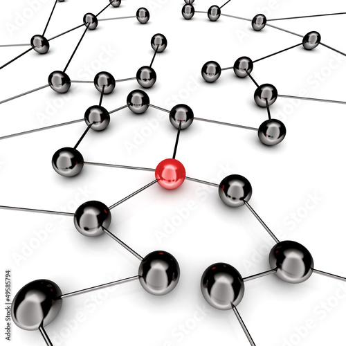 Illustration: Network concept Network concept