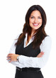 Beautiful young business woman.