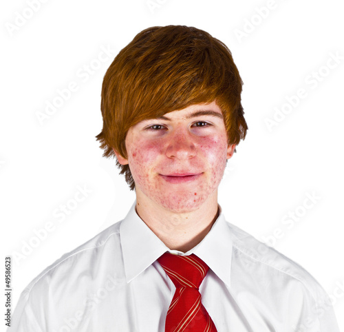 Photo: young boy with tie young boy with tie