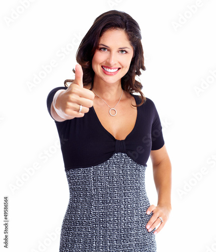 Photo: Happy Business woman. Success. Happy Business woman. Success.