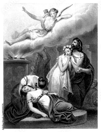 Illustration: Killed Priestess - Ancient Greece Killed Priestess - Ancient Greece
