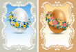 Vector: Vintage Easter cards Vintage Easter cards