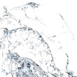 water splashing isolated on white background