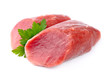 Raw pork cutting