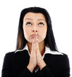 Photo: Businesswoman praying Businesswoman praying