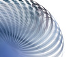 Abstract blue spiral composition