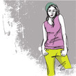 Vektor: Fashion woman Fashion woman