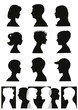 Silhouettes, profiles